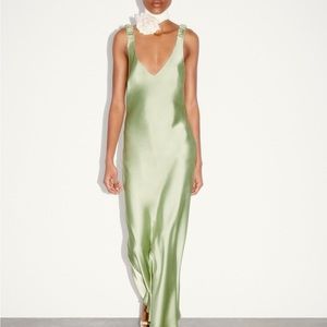 Zara Lingerie Style Satin Slip Dress